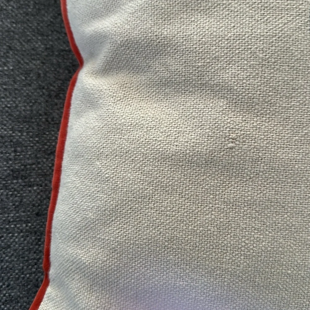West Elm letter Q accent pillow